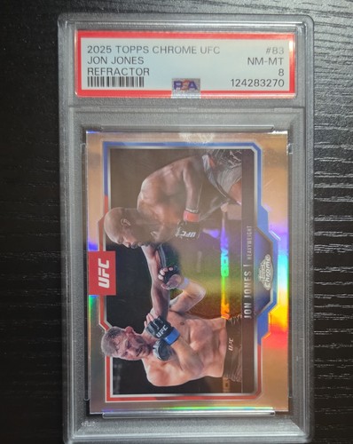 2025 Topps Chrome UFC - Jon Jones #83 Refractor