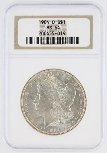 1904-O Morgan Silver Dollar NGC MS64 S$1 New Orleans  Minted No Reserve