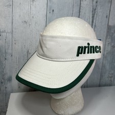 Prince Pickleball Visor White And Green Logo