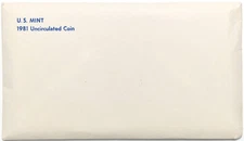 1981 United States P & D Mint Set w/ OGP