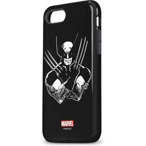 Wolverine Black and White iPhone 7/8 Skinit ProCase Marvel NEW - 第 1/6 張圖片