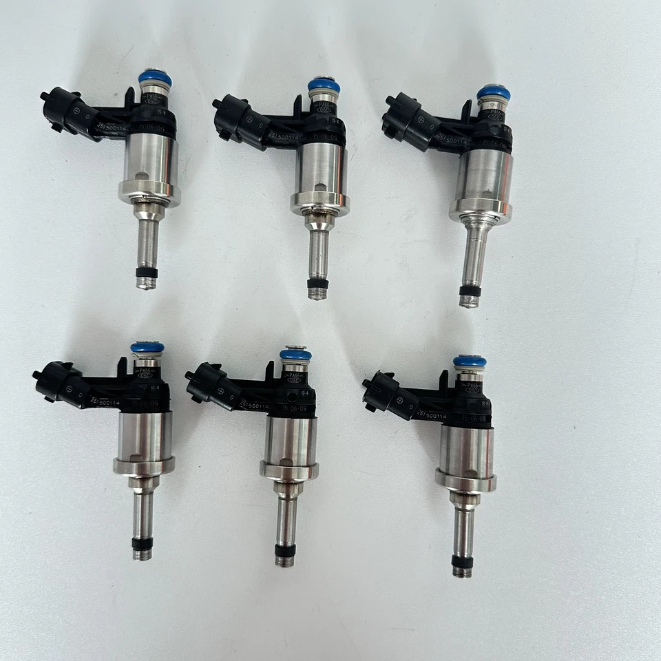 6 x Fuel Injectors For 2010-2011 Chevrolet Camaro 3.6L V6 #12638530 Foto 2 de 4