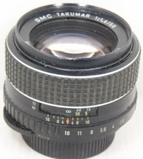 SMC PENTAX Takumar 50mm F/1.4 Lens M42 mount No. 7086526 Working