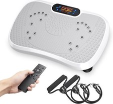 Image of Vibration Plate Exercise Machine Home Workout Equipment & Body Shaper Massager