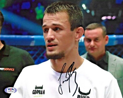 Usman Nurmagomedov UFC Bellator Russia MMA Signed Auto 8x10 Photo PSA/DNA  COA #3