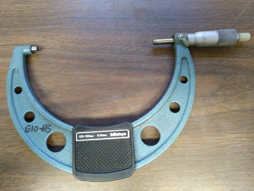 Mitutoyo Carbide Tipped Micrometer 125mm-150mm