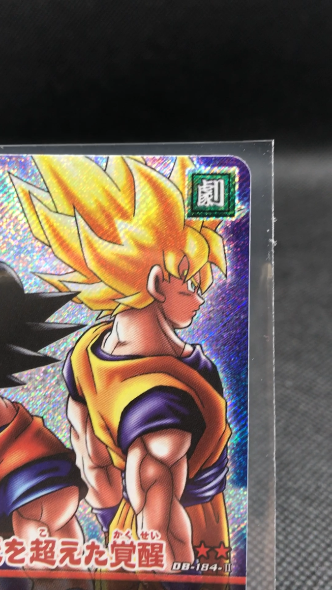 Goku DRAGON BALL Card dass TCG BANDAI Very Rare JAPAN F/S No