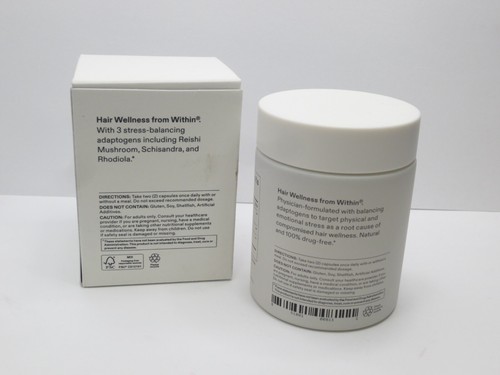 NUTRAFOL STRESS ADAPTOGEN HAIR WELLNESS BOOSTER 60 CAPSULES (BOXED) EXP: 07/2025 - Picture 3 of 5