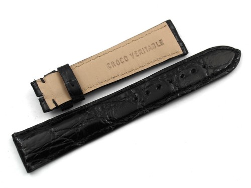 Jager-LeCoultre Reverso Cinturino Vera Pelle Cocco Nero Lucido 19/16mm Unisex - Bild 3 von 5