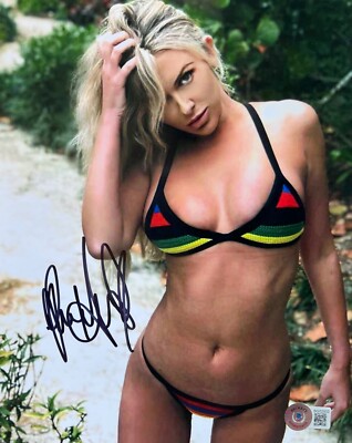 SO HOT!!! Paulina Gretzky Autographed Signed SEXY 8x10 Photo Beckett BAS COA