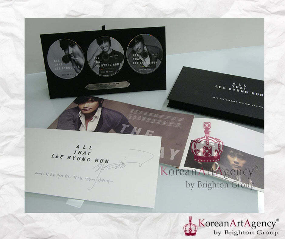 All That Lee Byung Hun 20th Anniversary Official DVD Autographed