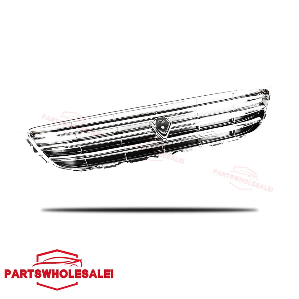 Front Grille Chrome W/Black Emblem Fit 2001-2005 Lexus IS300 IS200 Altezza Style - Image 4 of 4