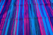 MULTI-COLOR COTTON STRIPE- 3/8 YARD