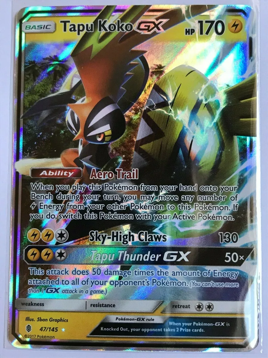 Pokemon TCG: GX Tapu Koko Figure Collection Box