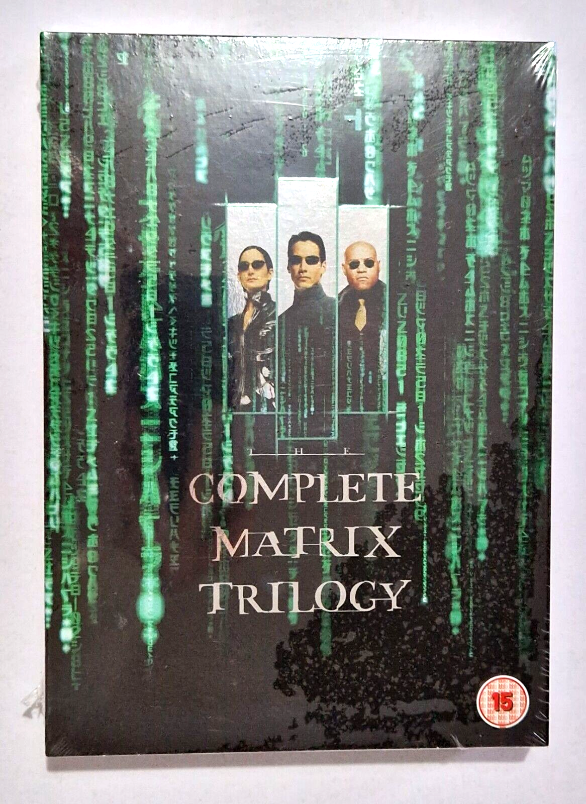 The Complete Matrix Trilogy DVD 3 Film Boxset