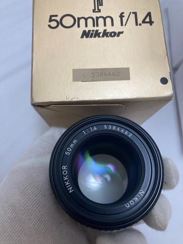 【No US Duty Mint Boxed】Nikon AIS NIKKOR 50mm f/1.4 AiS MF Lens from Japan-#5126 - Picture 4 of 13