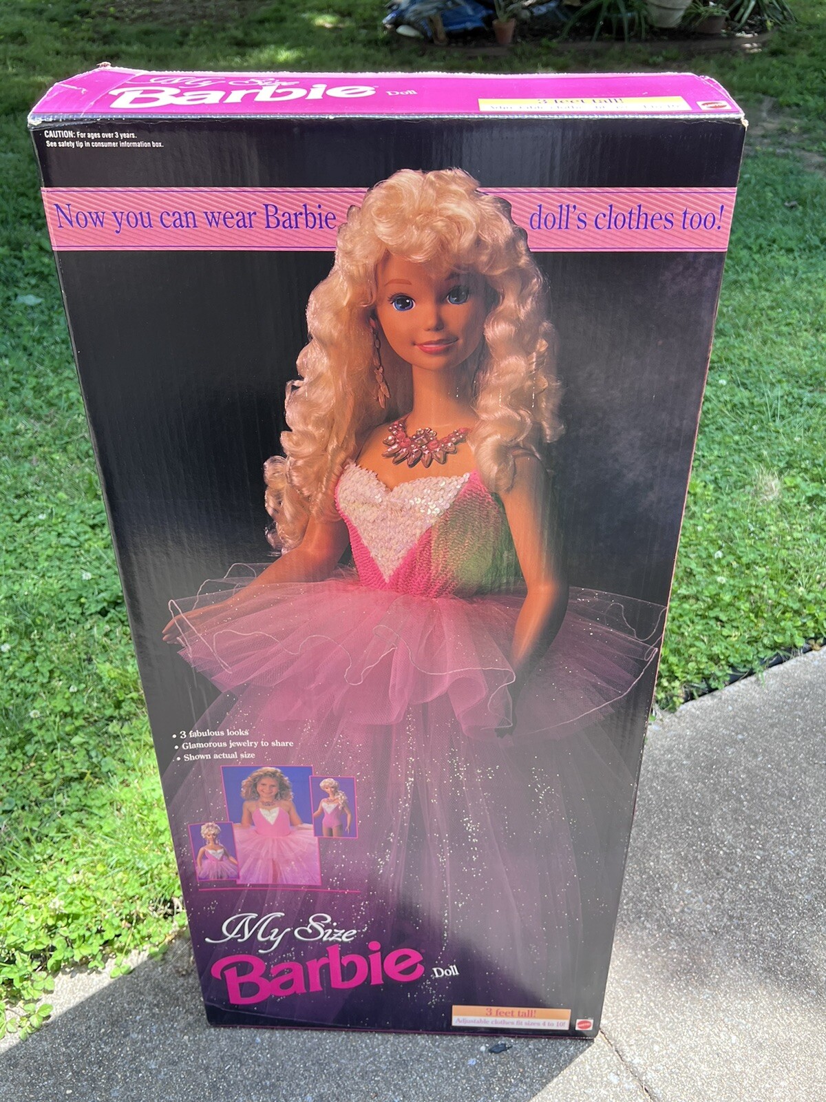 2012年マイサイズバービー未使用Barbie特大バービー ムチャチャ人形の  