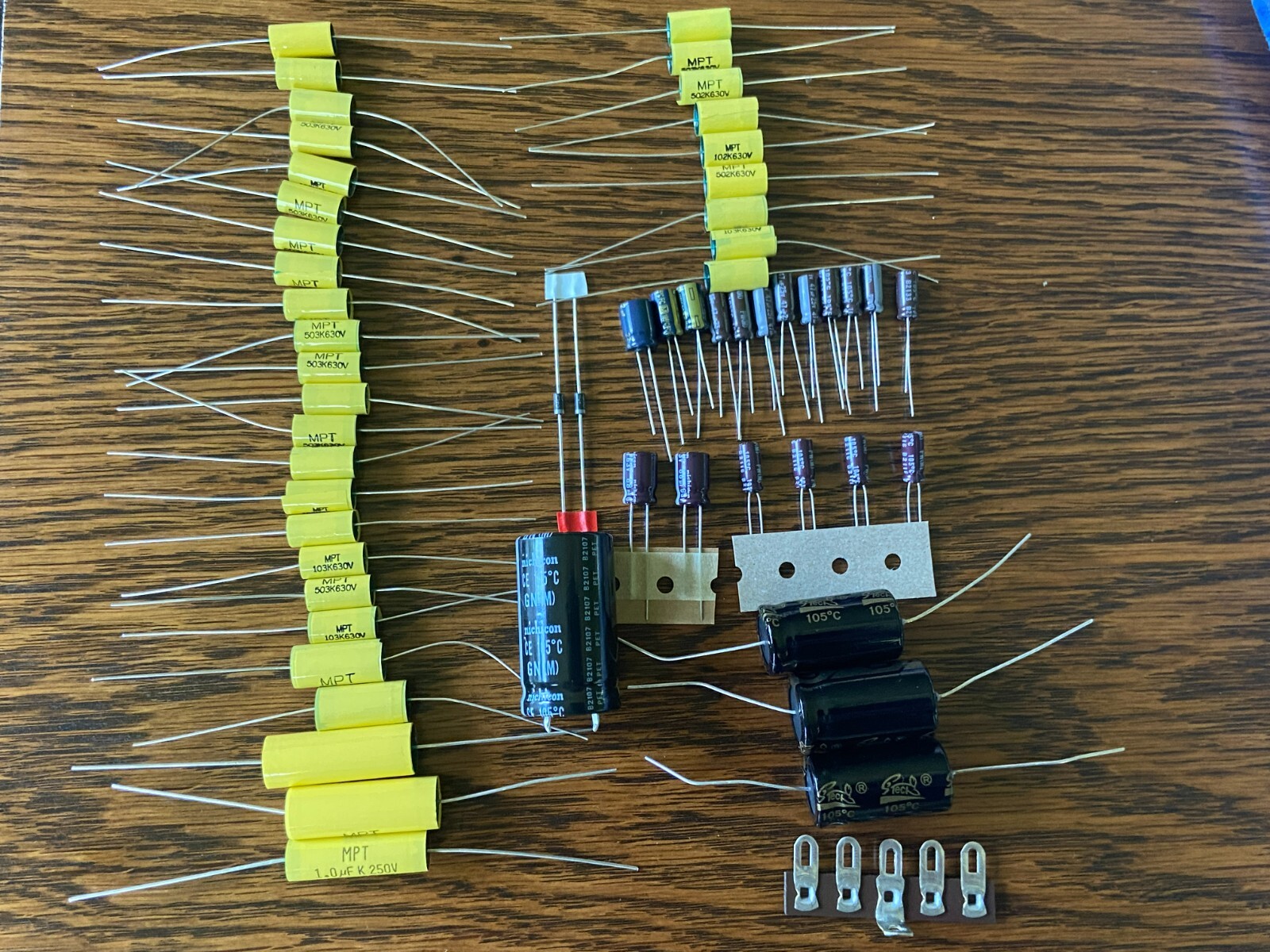 Seeburg SHFA1 Jukebox Amplifier REBUILD KIT New Capacitors Recap