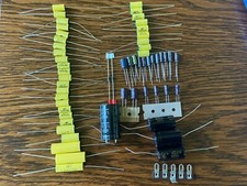 Seeburg SHFA1 Jukebox Amplifier REBUILD KIT New Capacitors Recap Instructions