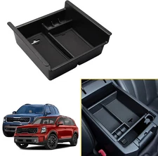 Fits 2020-2024 Kia Telluride Console Armrest Storage Box Organizer Accessories