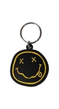 Nirvana Smiley Schlüsselanhänger Gummianhänger Keychain