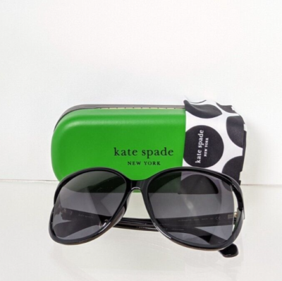 KATE SPADE KSGLORIANN-2O5IR-59  Sunglasses Size 59mmmm 140mmmm 15mm black NEW KATE SPADE GLORIANN/F/S 205IR BLACK / GRAY Sunglasses 59  main image 4