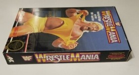 WWF WrestleMania (Nintendo Entertainment System1988) NES / CIB w Posters / VGC