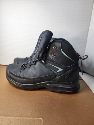Salomon Women's X Ultra Mid Winter CS Waterproof Hiking Boot - Black - Size 7.5