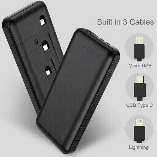 Powerbank 30000mAh Tragbar Externer Batterie Handy Ladegerät Für iPhone Handy - Zdjęcie 5 z 12