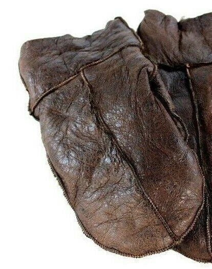 Fausthandschuh Lammfell Fäustlinge echt Leder Handschuh mocca Größ S M L XL NEU  - Bild 4 von 4