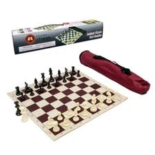 Wholesale Chess Archer Chess Set Combo - Burgundy