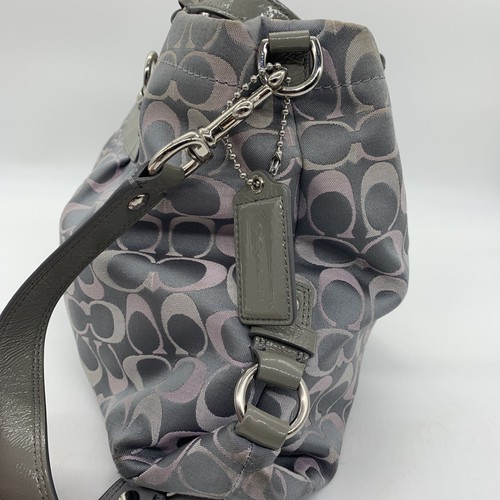 Coach Ashley Sig Satin Large Satchel Handtasche Geldbeutel Nr. A1375-F18450 mit Armband - Bild 8 von 12