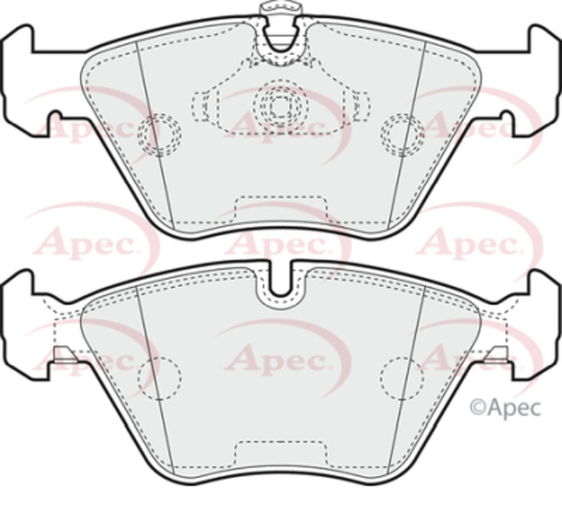 Brake Pads Set Front GCP Fits BMW 5 Series 1996-2004 2.0 2.5 D 2.8 3.0