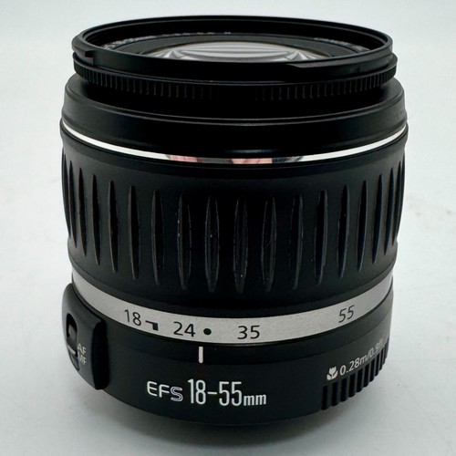 Canon Zoom Lens EF-S 18-55mm 1:3.5-5.6 II DSLR Camera Lens w/ Front Cap - Picture 2 of 4