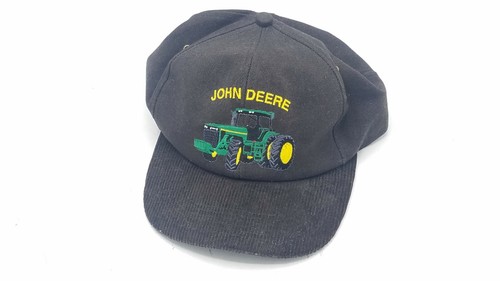 John Deere Vintage Black Snapback K 