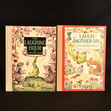 1937-38 2vols The Laughing Hour and Laugh Another Day M. Forster Knight Signed