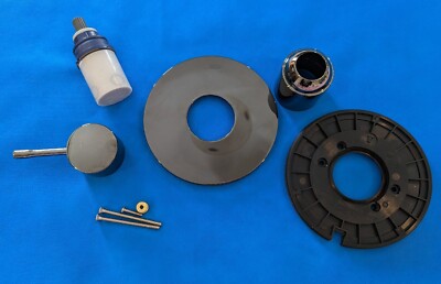 Grohe Essence Shower Valve Trim Only In Hard Graphite 14472A00. See Description 