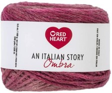 Italian Collection Ombra Sorbetto Wool Blend Knitting  Crochet Yarn