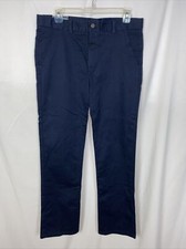 Chaps Schoolwear Approved Boys Pants NWT Size 20 Husky Blue B26 N