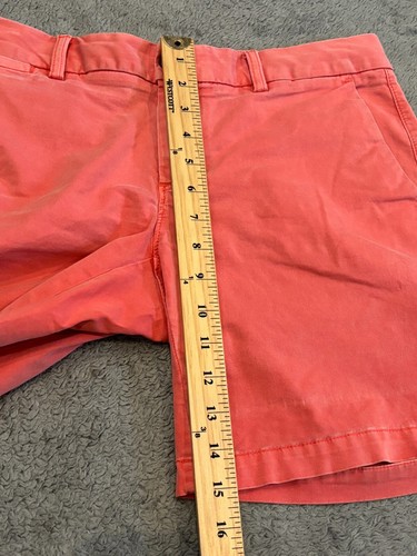 Banana Republic Chino Shorts Womens 2 Business Casual Pink Preppy Bright - Picture 4 of 5