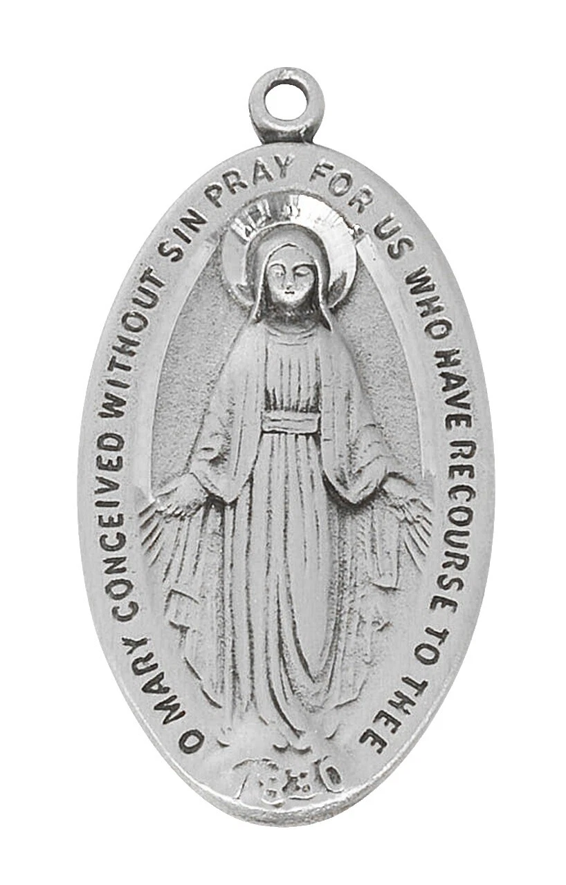 Pewter Religious Chain Fashion Necklaces & Pendants