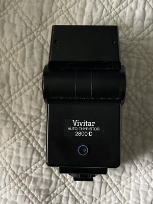 Vivitar 2800 Shoe Mount Electronic Flash - Auto Thyristor Vintage
