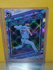2022 Clayton Kershaw Diamond Silver Dominators Panini Donruss #D-1