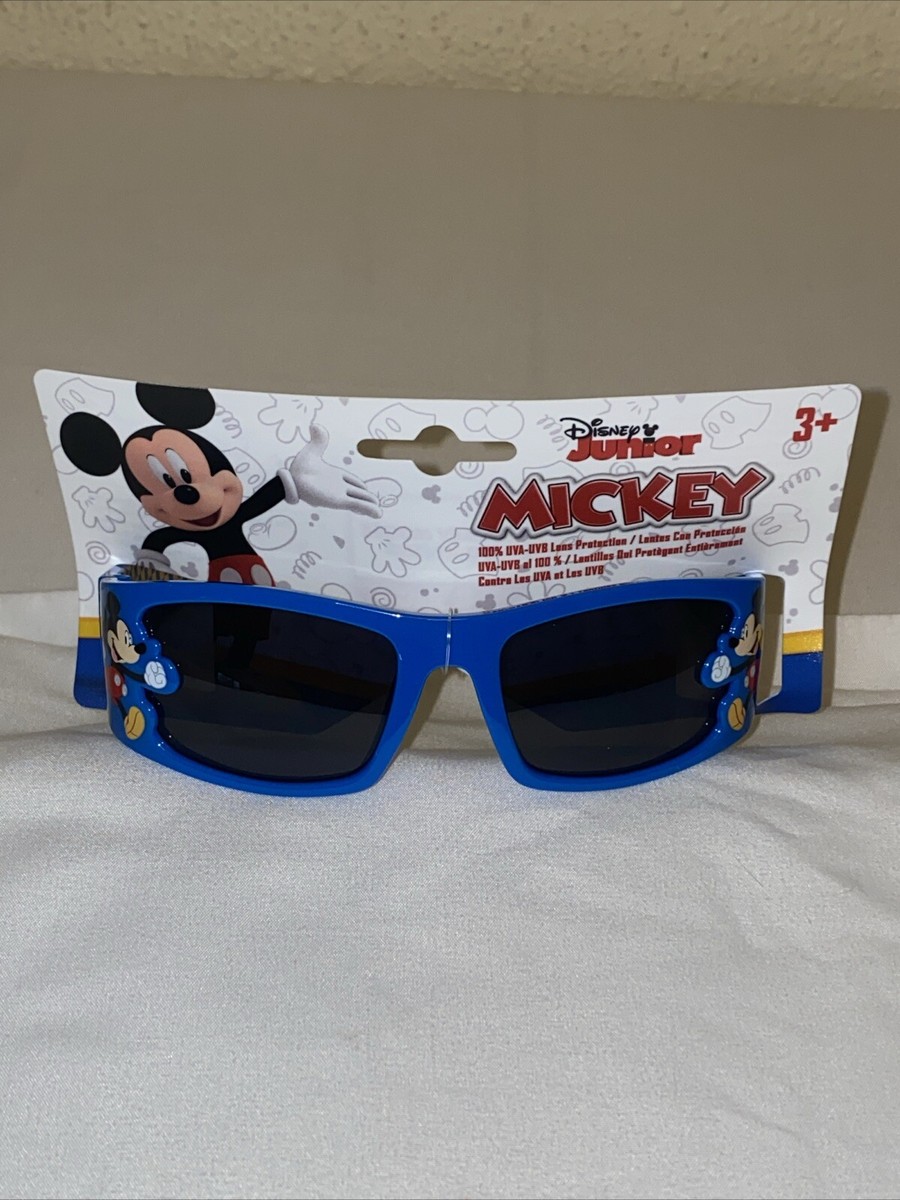 Boys Kids Sunglasses 3+ UVA UVB Protection Disney Junior Mickey Blue