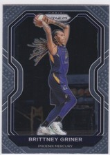 BRITTNEY GRINER PRIZM BASKETBALL CARD 2021 Premium WNBA Phoenix Mercury 