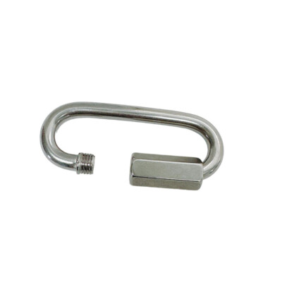 Marine Boat 3/8'' Long Quick Link 2500 Lbs WLL Connect Link Stainless Steel T316