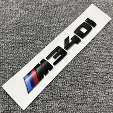 Gloss Black Trunk Emblem For G20 3-Series M340i Rear Lettering Decal Badge