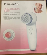 Vital Control SFC60: Facial Cleansing Brush w/ Red LED Light (Younger Feel Skin)