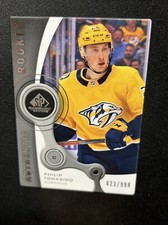 21-22 UD SP Game Used Hockey Retro Rookie R-64 Philip Tomasino /999