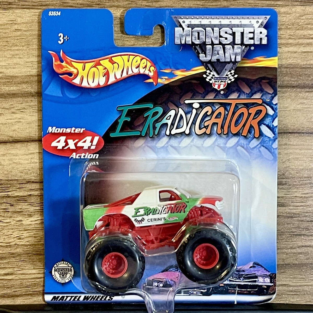 Hot Wheels Monster Jam Truck Eradicator 4x4 Dodge Dakota MOC 2002